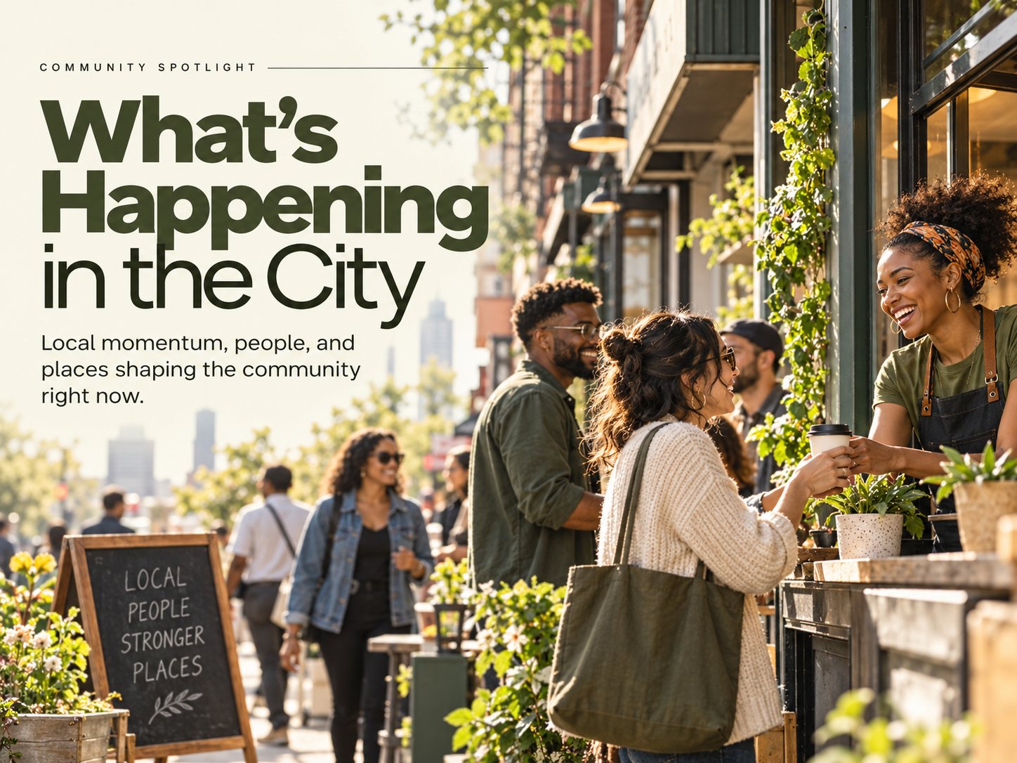 Community Spotlight — What's Happening in the City