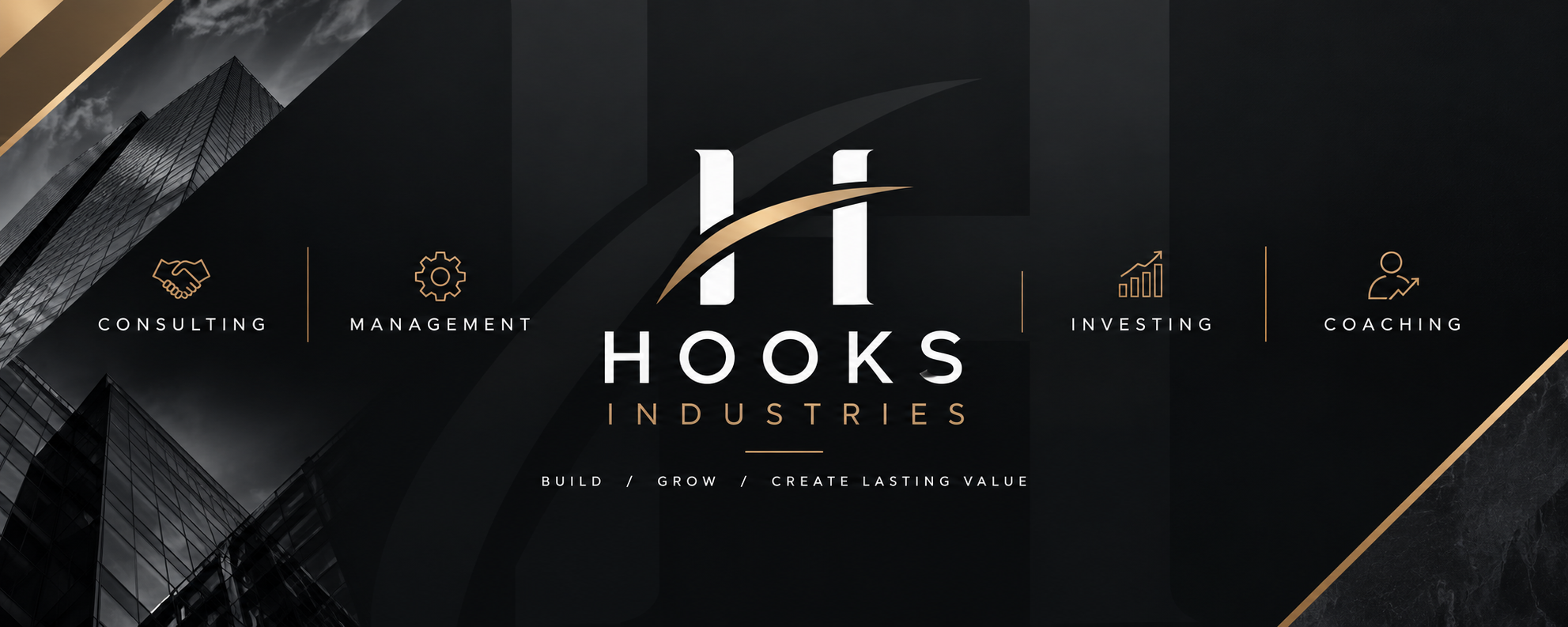 Hooks Industries corporate ecosystem banner
