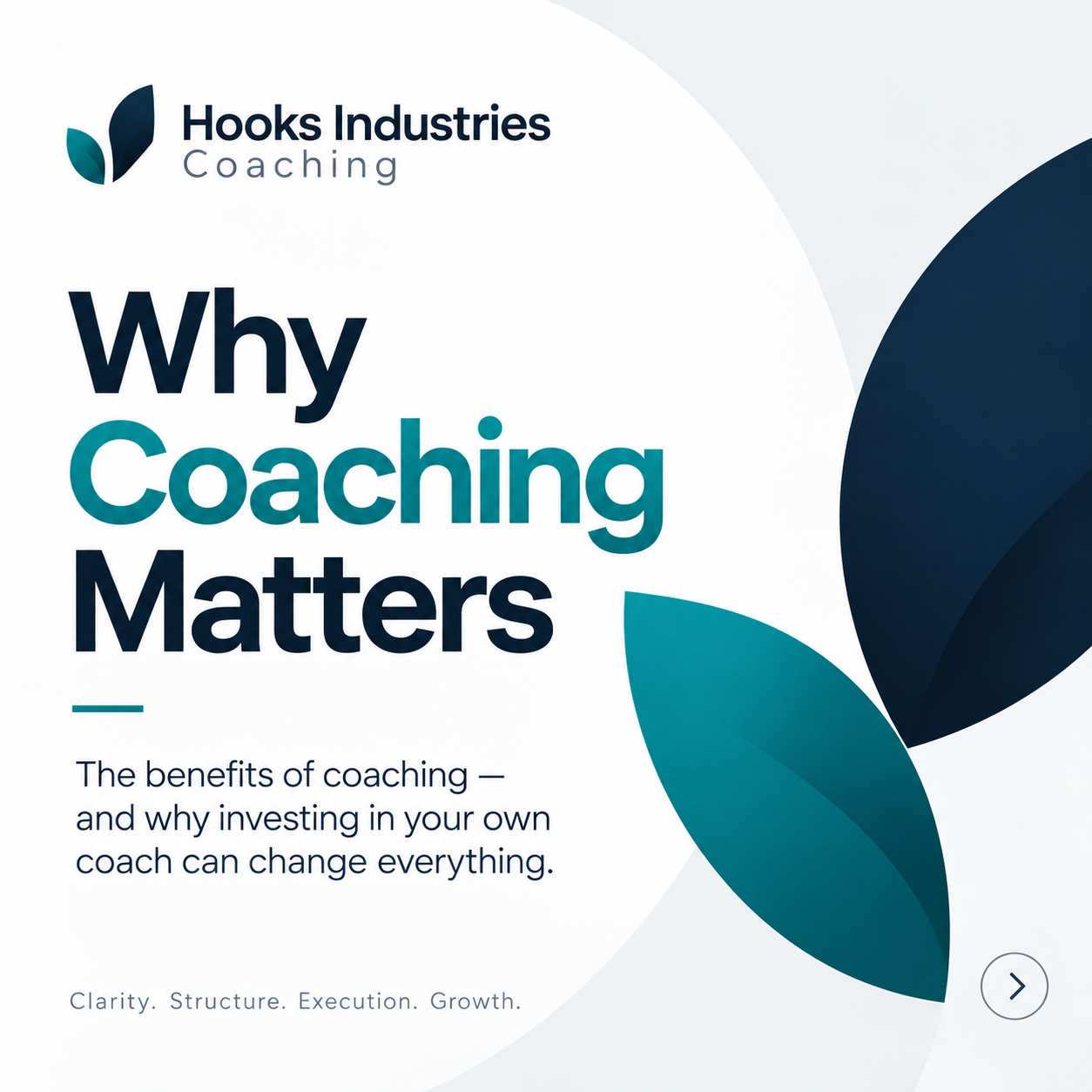 Why Coaching Matters — Clarity. Structure. Execution. Growth.